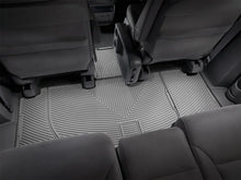 Load image into Gallery viewer, WeatherTech 05-10 Honda Odyssey Rear Rubber Mats - Grey - Installation View