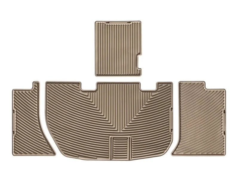 WeatherTech 05-10 Honda Odyssey Rear Rubber Mats - Tan - Back View