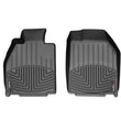 Load image into Gallery viewer, WeatherTech 05-11 Porsche 911 (997) Front FloorLiner - Black - Main Product View