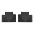 Load image into Gallery viewer, WeatherTech 05-13 Toyota Tacoma Crew Cab Rear Rubber Mats - Black - Main Product View