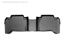 Load image into Gallery viewer, WeatherTech 05-13 Toyota Tacoma Double Cab Rear FloorLiner - Black - Main Product View