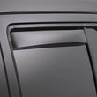 Load image into Gallery viewer, WeatherTech 05-13 Toyota Tacoma Double Cab Rear Side Window Deflectors - Dark Smoke - Side View