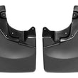 Load image into Gallery viewer, WeatherTech 05-13 Toyota Tacoma No Drill Mudflaps - Black - Installation View