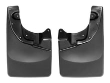 Load image into Gallery viewer, WeatherTech 05-13 Toyota Tacoma No Drill Mudflaps - Black - Installation View