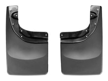 Load image into Gallery viewer, WeatherTech 05-13 Toyota Tacoma No Drill Mudflaps - Black - Back View