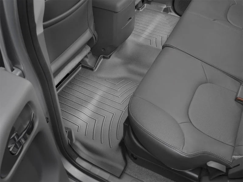 WeatherTech 05-15 Nissan Frontier (Crew Cab w/ Rockford Fosgate Audio System Rear) FloorLiner -Black - Additional View 5