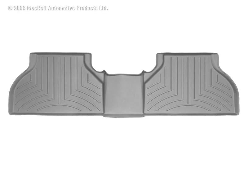 WeatherTech 05-15 Nissan Frontier Rear FloorLiner - Grey - Installation View