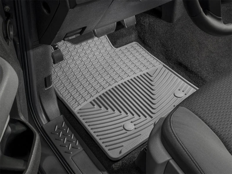 WeatherTech 05+ Chevrolet Cobalt Front Rubber Mats - Grey - Side View