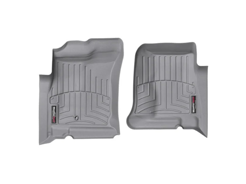 WeatherTech 05+ Dodge Dakota Club Cab Front FloorLiner - Grey - Side View