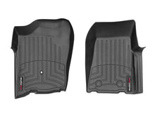 Load image into Gallery viewer, WeatherTech 05+ Ford Ranger Front FloorLiner - Black - Back View