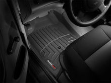 Load image into Gallery viewer, WeatherTech 05+ Ford Ranger Front FloorLiner - Black - Installation View