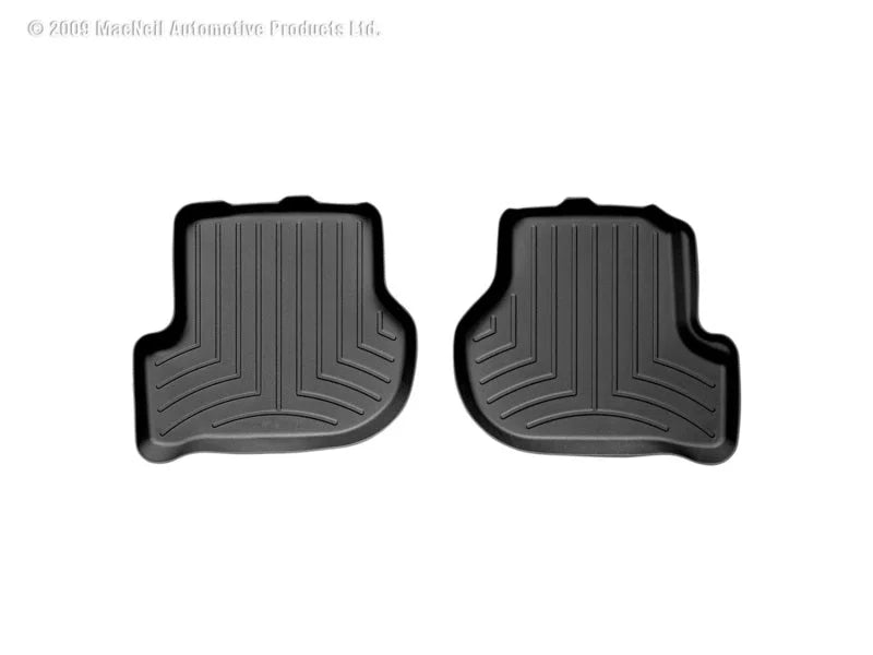 WeatherTech 05.5-10 Volkswagen Jetta Rear FloorLiner - Black - Main Product View