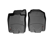 Load image into Gallery viewer, WeatherTech 06-09 Ford Fusion Front FloorLiner - Black - Back View