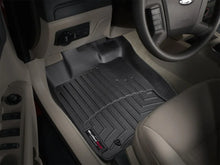 Load image into Gallery viewer, WeatherTech 06-09 Ford Fusion Front FloorLiner - Black - Installation View