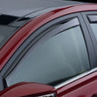Load image into Gallery viewer, WeatherTech 06-10 Dodge Charger Front Side Window Deflectors - Dark Smoke - Back View