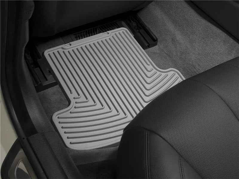 WeatherTech 06-10 Lexus GS Rear Rubber Mats - Grey - Main Product View