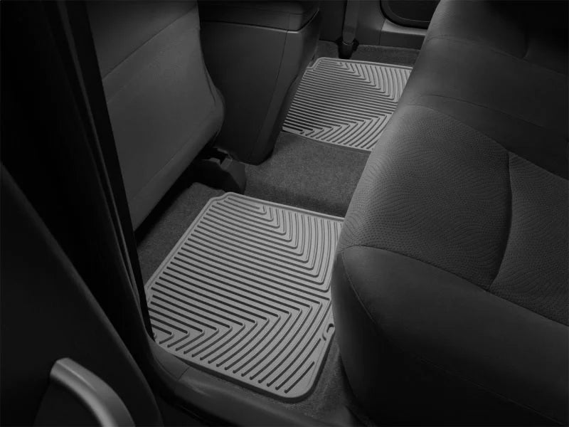 WeatherTech 06-10 Lexus GS Rear Rubber Mats - Grey - Installation View