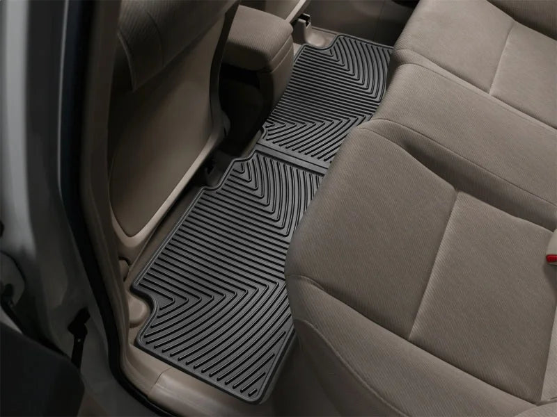 WeatherTech 06-11 Honda Civic Sedan Rear Rubber Mats - Black - Additional View 5