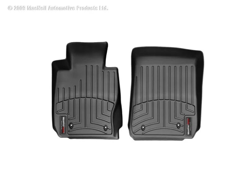WeatherTech 06-12 BMW 3-Series Front FloorLiner - Black - Main Product View