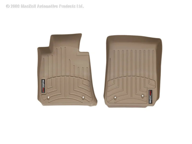 WeatherTech 06-12 BMW 335i Front FloorLiner - Tan - Main Product View