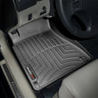 Load image into Gallery viewer, WeatherTech 06-13 Lexus IS Front FloorLiner - Black - Installation View