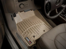 Load image into Gallery viewer, WeatherTech 06+ Buick Lucerne Front FloorLiner - Tan - Installation View