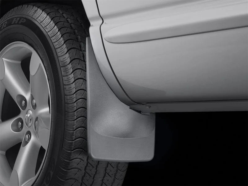 WeatherTech 06+ Dodge Ram Dually No Drill Mudflaps - Black - Additional View 5
