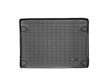 Load image into Gallery viewer, WeatherTech 06+ Hummer H3 Cargo Liners - Black - Back View