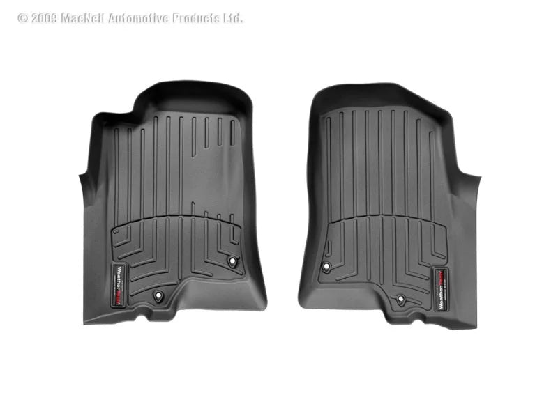 WeatherTech 06+ Hummer H3 Front FloorLiner - Black - Main Product View