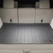 Load image into Gallery viewer, WeatherTech 06+ Jeep Commander Cargo Liners - Black - Installation View