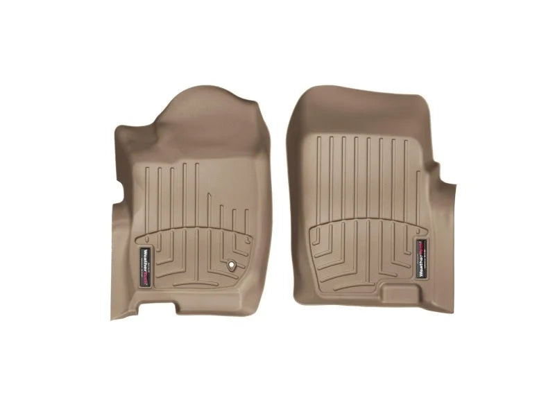 WeatherTech 06+ Mercury Mountaineer Front FloorLiner - Tan - Side View