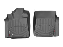 Load image into Gallery viewer, WeatherTech 07-09 Toyota Tundra Front FloorLiner - Black - Side View