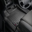 Load image into Gallery viewer, WeatherTech 07-09 Toyota Tundra Front FloorLiner - Black - Installation View
