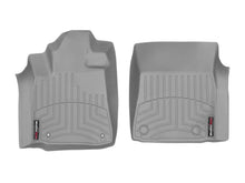 Load image into Gallery viewer, WeatherTech 07-09 Toyota Tundra Front FloorLiner - Grey - Installation View