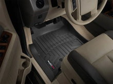 Load image into Gallery viewer, WeatherTech 07-10 Ford Expedition Front FloorLiner - Black - Installation View