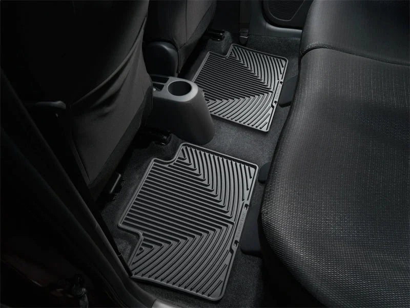 WeatherTech 07-11 Toyota Yaris Rear Rubber Mats - Black - Additional View 5