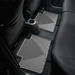 Load image into Gallery viewer, WeatherTech 07-11 Toyota Yaris Rear Rubber Mats - Grey - Additional View 5