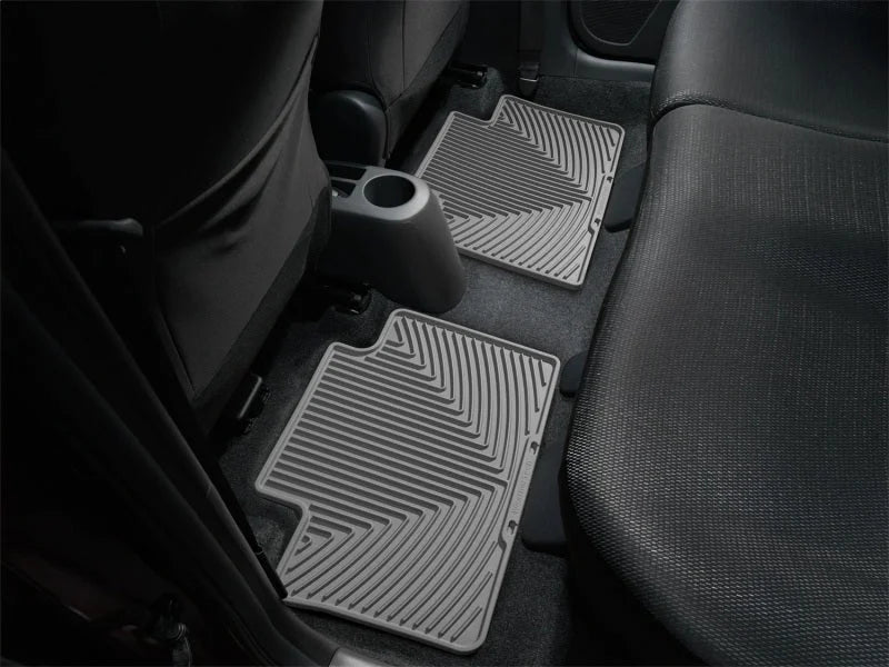 WeatherTech 07-11 Toyota Yaris Rear Rubber Mats - Grey - Additional View 5