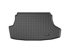 Load image into Gallery viewer, WeatherTech 07-11 Toyota Yaris Sedan Cargo Liners - Black - Back View