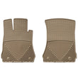 Load image into Gallery viewer, WeatherTech 07-12 Mercedes-Benz CL-Class (W216) Front Rubber Mats - Tan - Main Product View