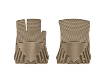 Load image into Gallery viewer, WeatherTech 07-12 Mercedes-Benz CL-Class (W216) Front Rubber Mats - Tan - Main Product View