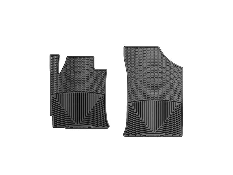 WeatherTech 07-12 Nissan Altima Front Rubber Mats - Black - Main Product View