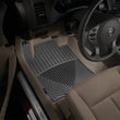 Load image into Gallery viewer, WeatherTech 07-12 Nissan Altima Front Rubber Mats - Black - Installation View