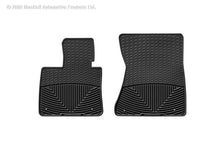 Load image into Gallery viewer, WeatherTech 07-13 BMW X5 Front Rubber Mats - Black - Side View