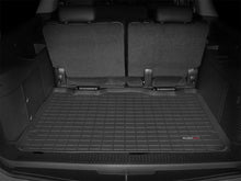 Load image into Gallery viewer, WeatherTech 07-13 Cadillac Escalade ESV Cargo Liners - Black - Installation View