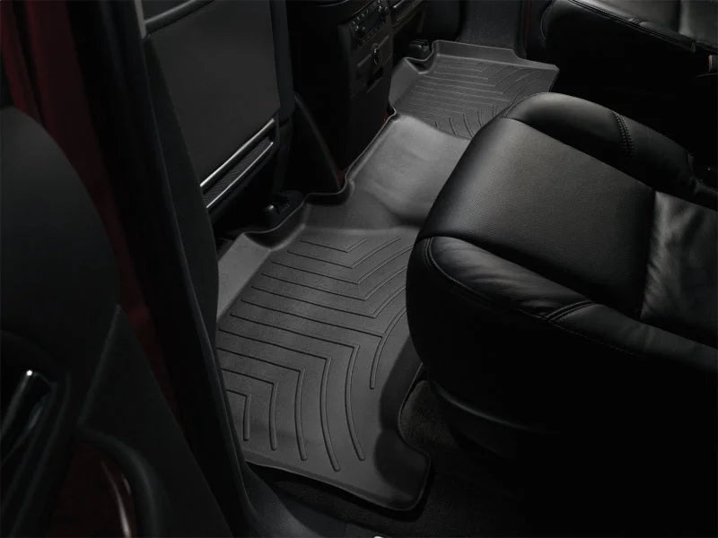 WeatherTech 07-13 Cadillac Escalade Rear FloorLiner - Black - Additional View 5