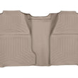 Load image into Gallery viewer, WeatherTech 07-13 Chevrolet Silverado Crew Cab Rear FloorLiner - Tan - Back View