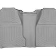 Load image into Gallery viewer, WeatherTech 07-13 Chevrolet Silverado (Excl. Hybrid) Crew Cab Rear FloorLiner - Grey - Side View