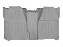 Load image into Gallery viewer, WeatherTech 07-13 Chevrolet Silverado (Excl. Hybrid) Crew Cab Rear FloorLiner - Grey - Side View