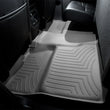 Load image into Gallery viewer, WeatherTech 07-13 Chevrolet Silverado (Excl. Hybrid) Crew Cab Rear FloorLiner - Grey - Installation View